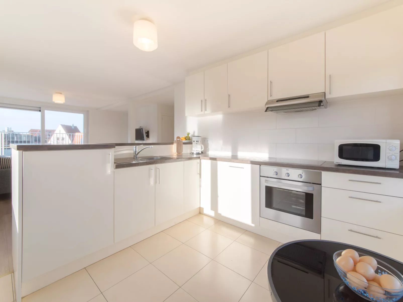 De Zeegloed duplex with parking-Binnen