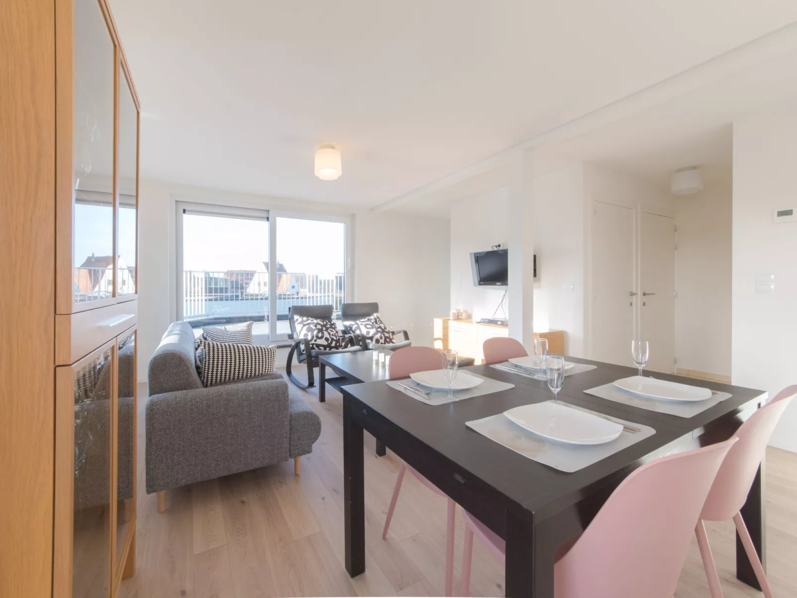 De Zeegloed duplex with parking-Binnen