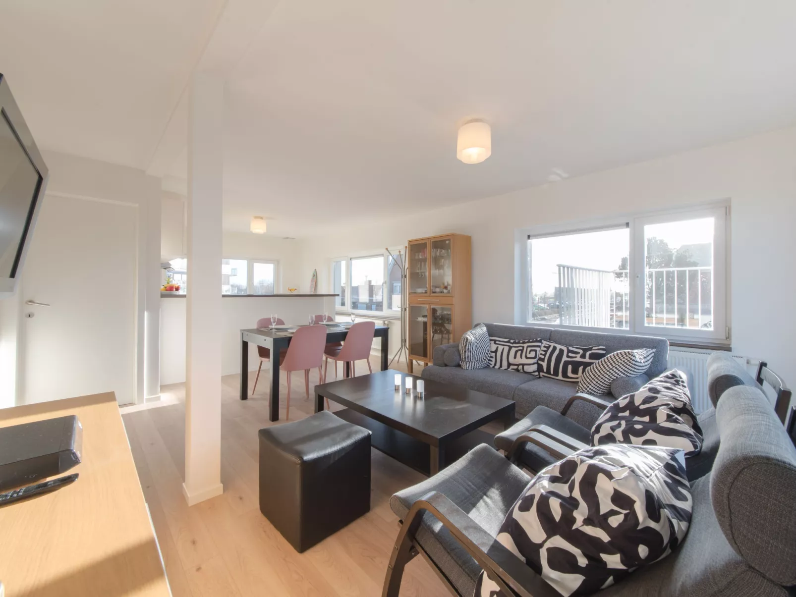 De Zeegloed duplex with parking-Binnen