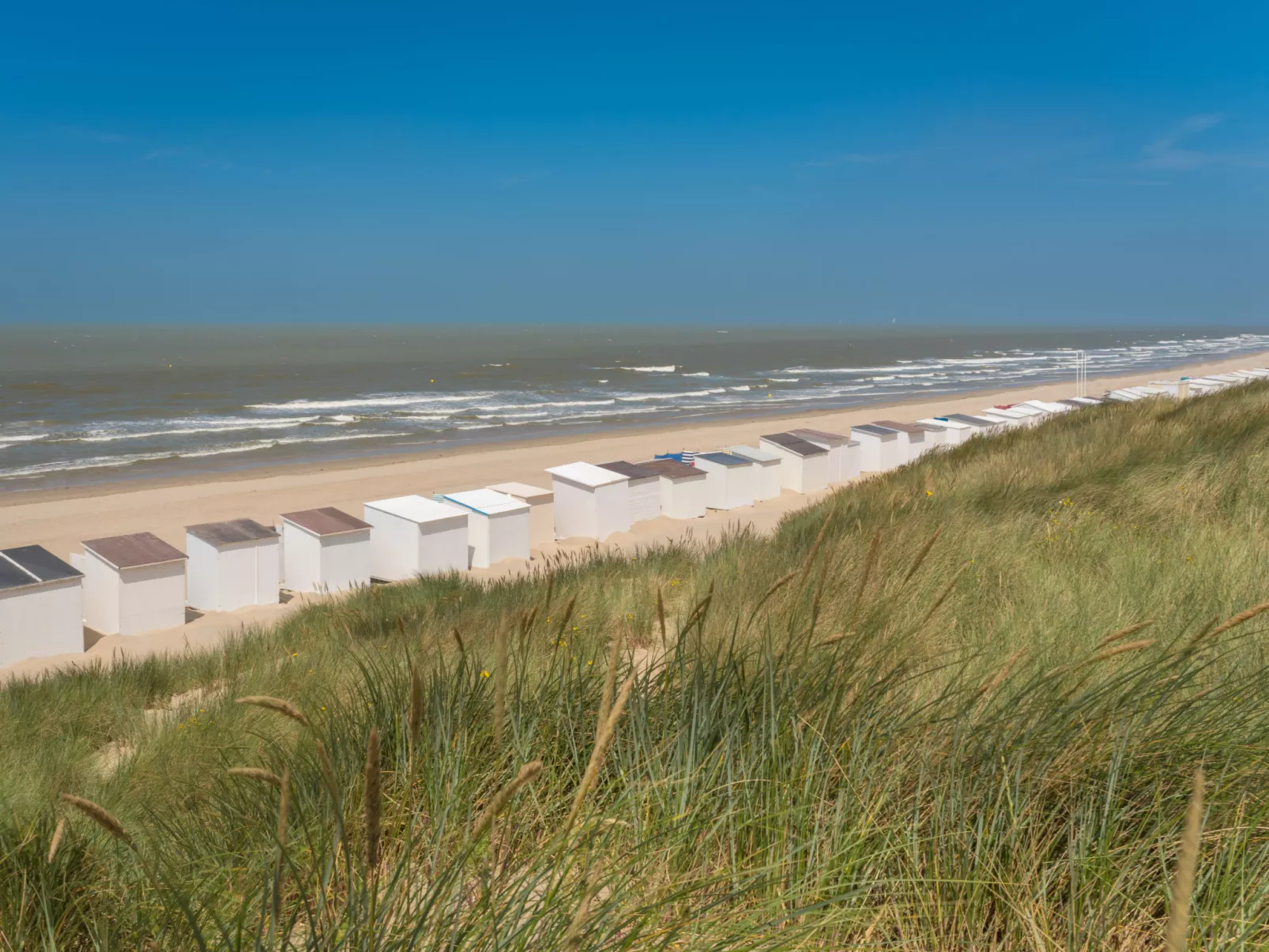 De vakantieduinen aan zee-Buiten