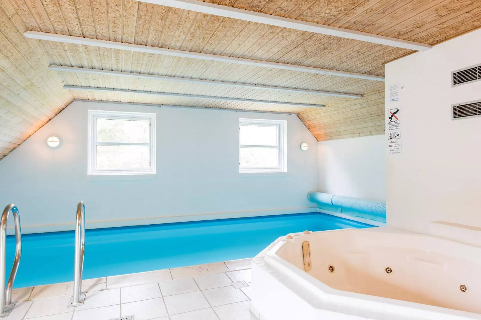 8 persoons vakantie huis in Blåvand-Zwembad