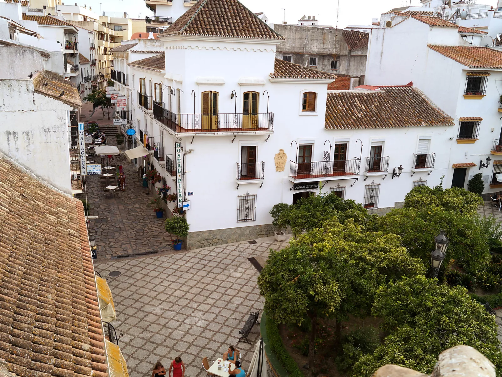 Plaza de las Flores-Buiten