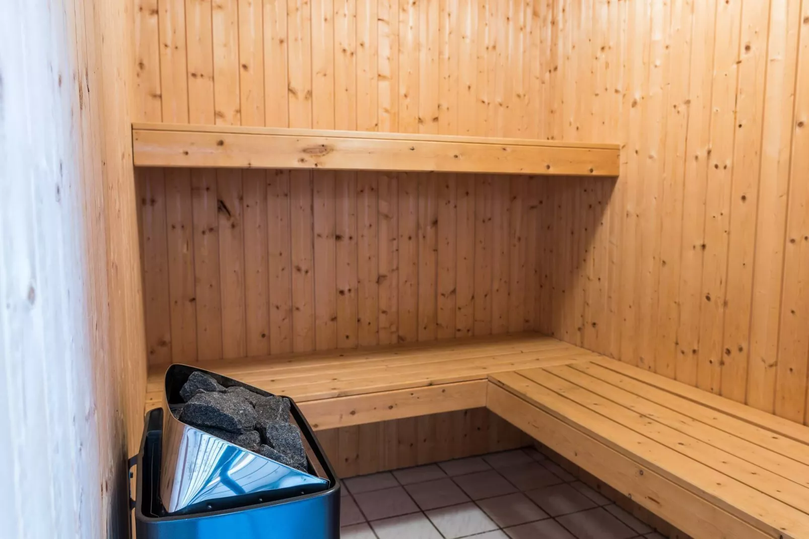 6 persoons vakantie huis op een vakantie park in Blåvand-Sauna