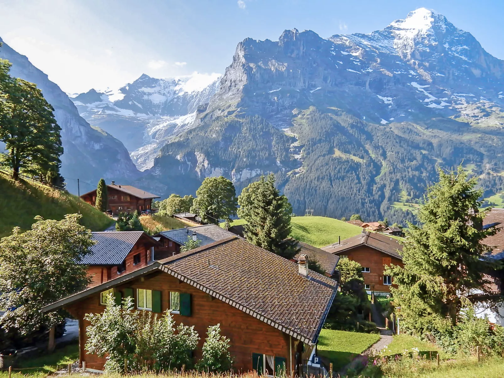 Chalet Bienli-Buiten