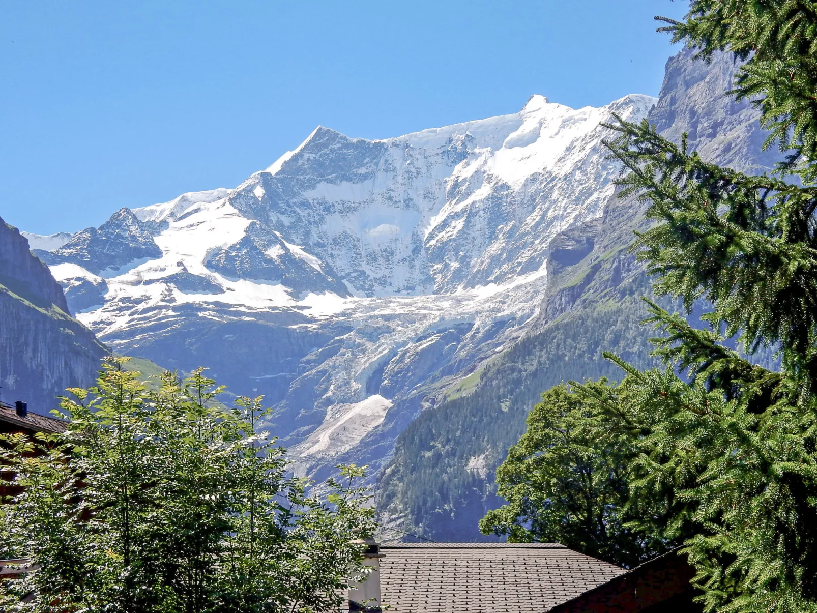 Chalet Bienli-Buiten