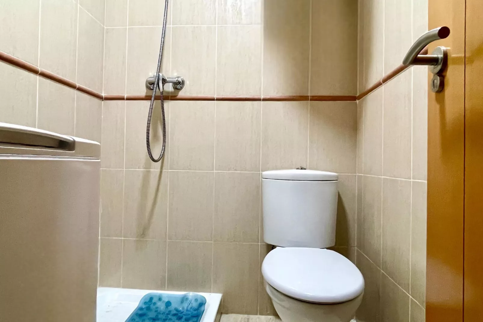 Apto con piscina en Vera playa - Badkamer