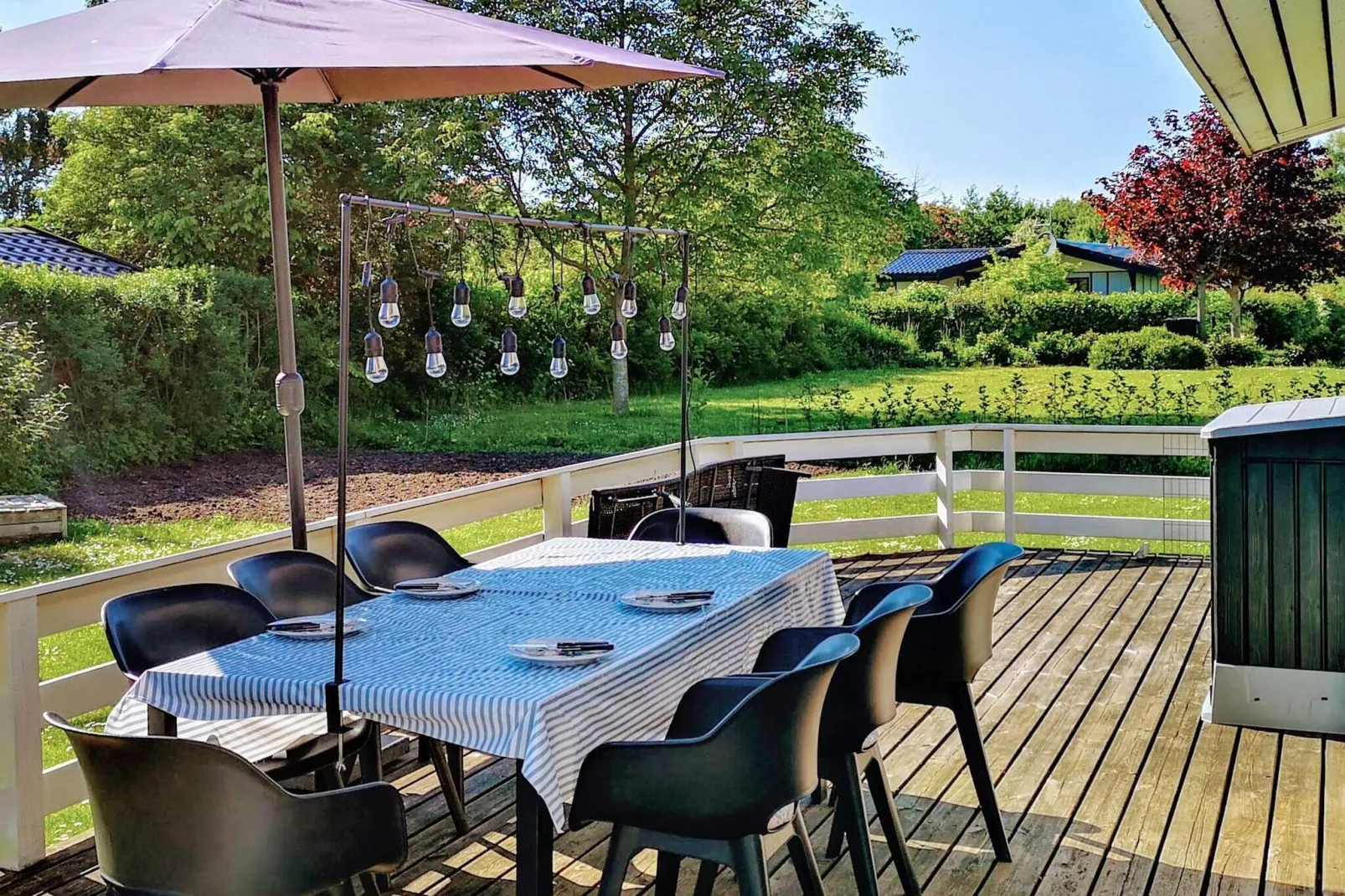 Gezellig toevluchtsoord in Skovmose-Buitenlucht