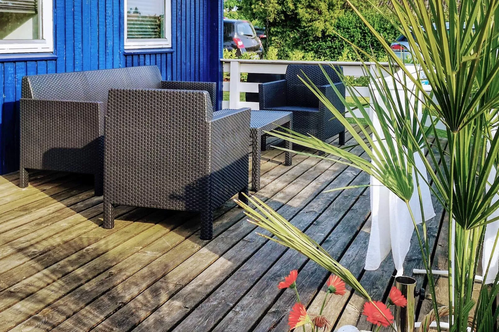 Gezellig toevluchtsoord in Skovmose-Buitenlucht