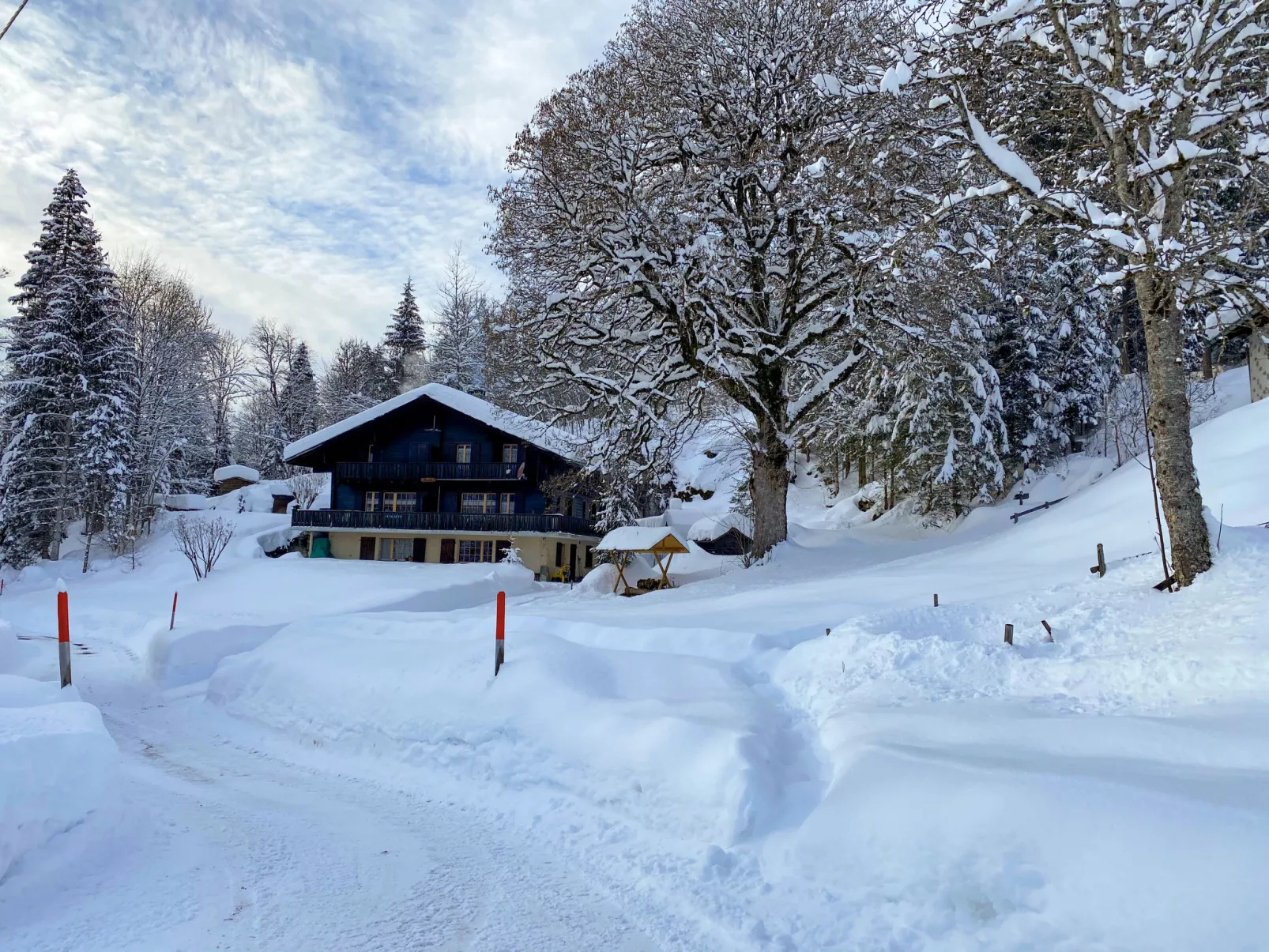 Chalet L'Aube-Buiten