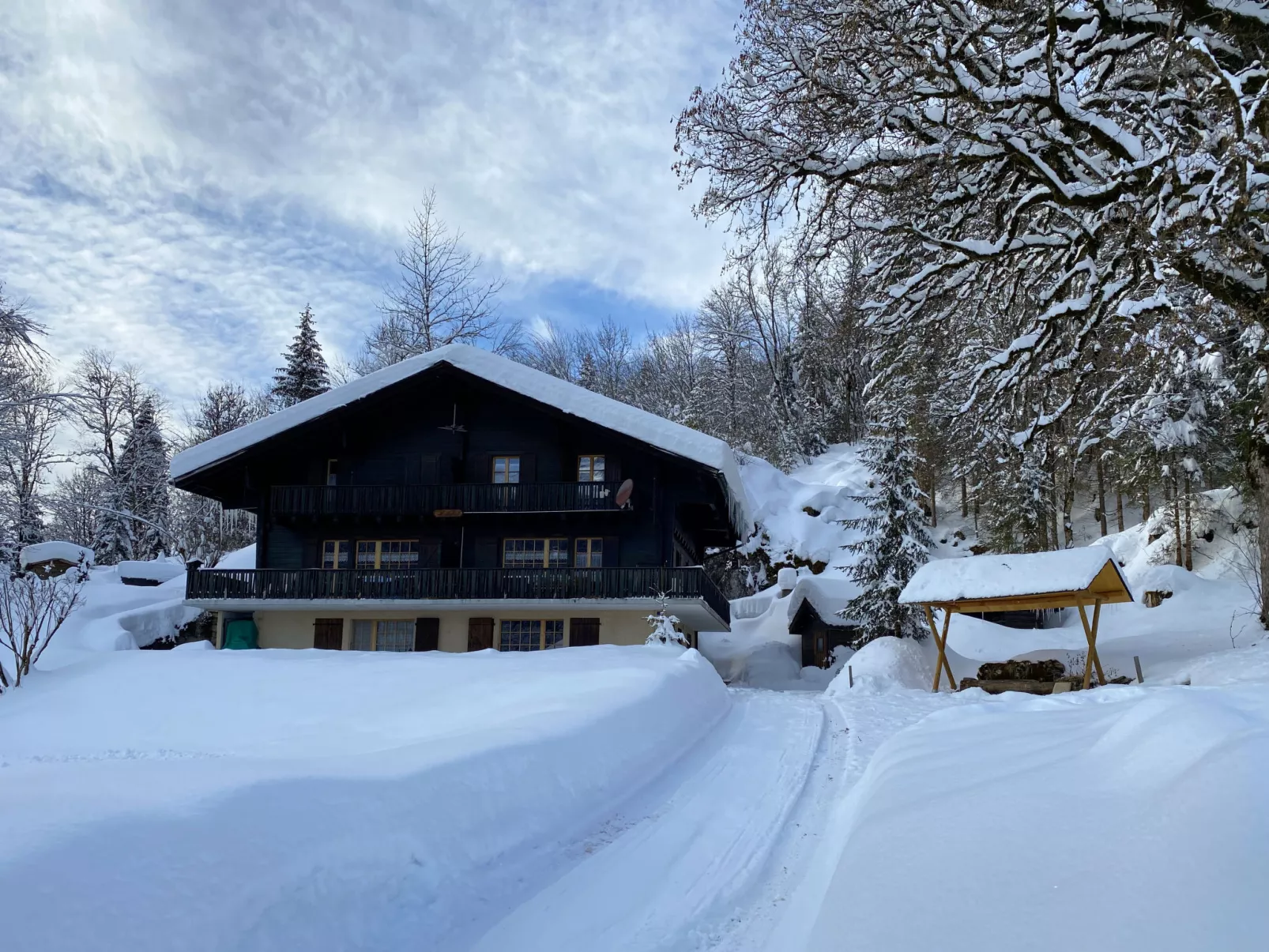 Chalet L'Aube-Buiten