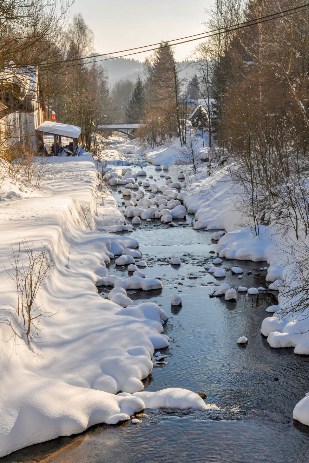 Mumlavský vodopád-Buiten
