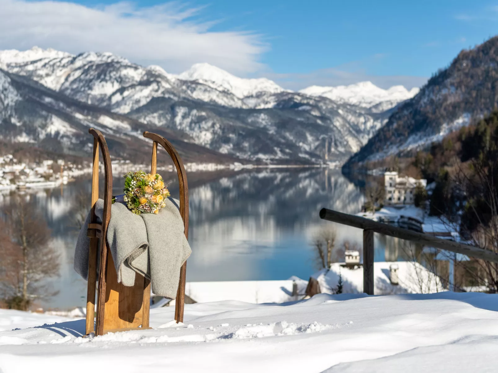 Appartement Seeblick-Buiten