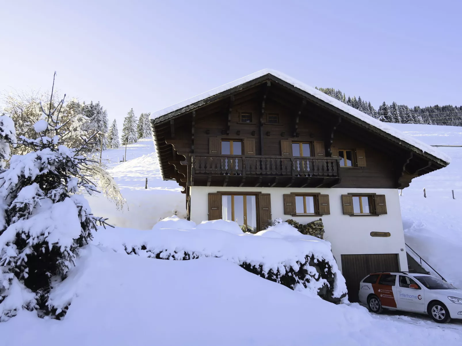 Chalet Seravalle-Buiten
