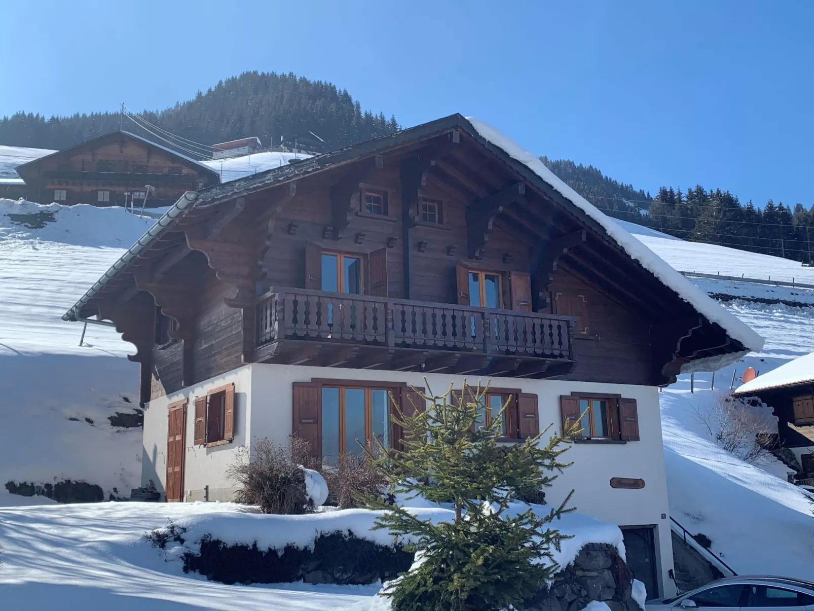 Chalet Seravalle-Buiten