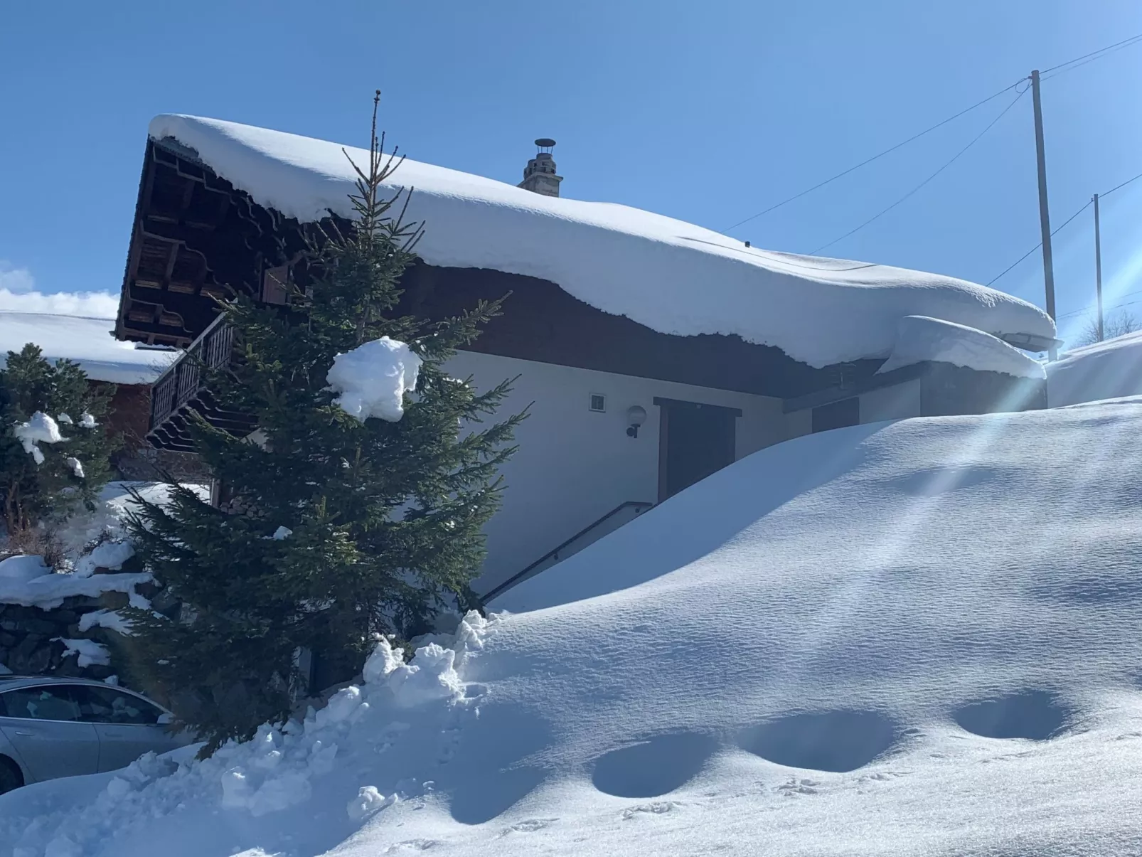 Chalet Seravalle-Buiten