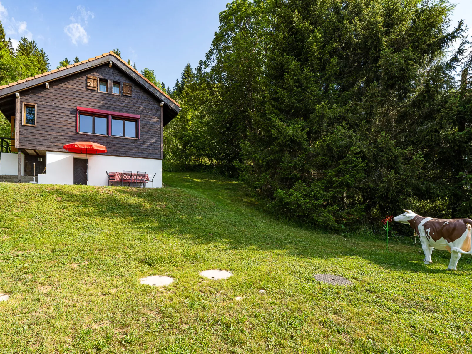 Chalet de la Vue des Alpes-Buiten