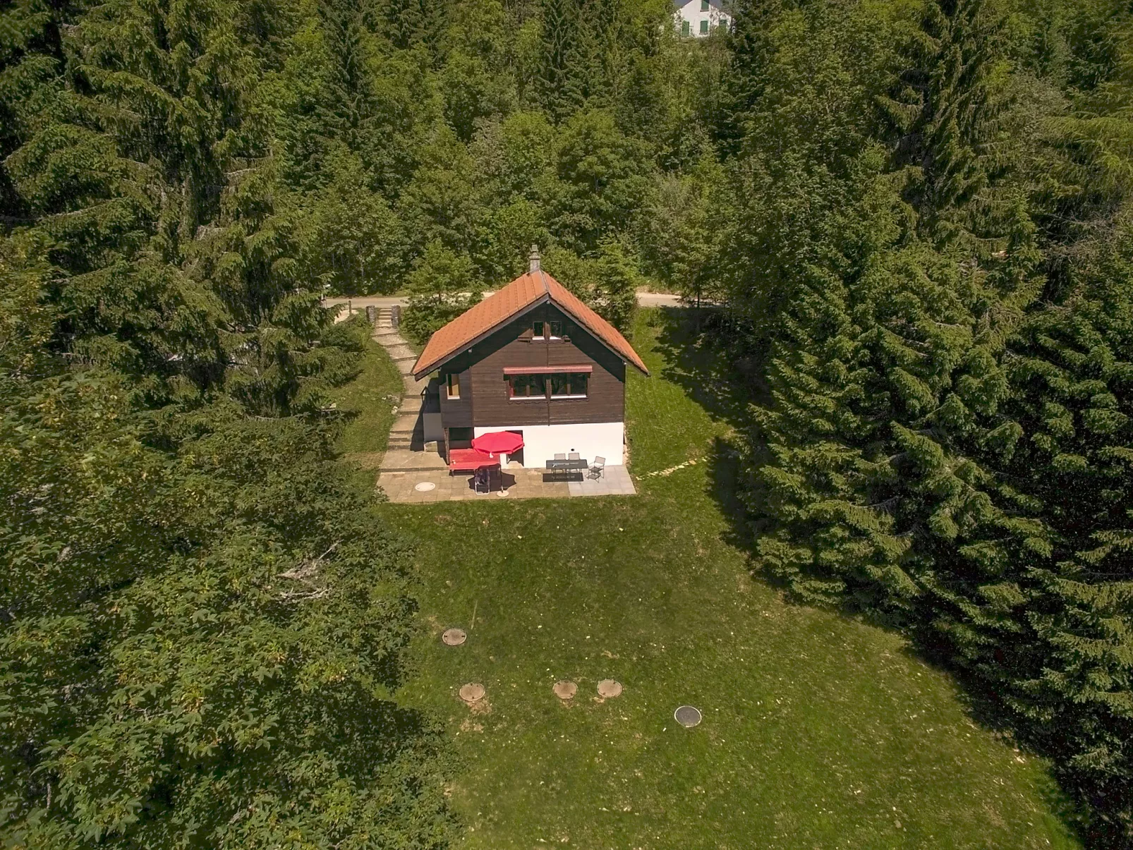 Chalet de la Vue des Alpes-Buiten