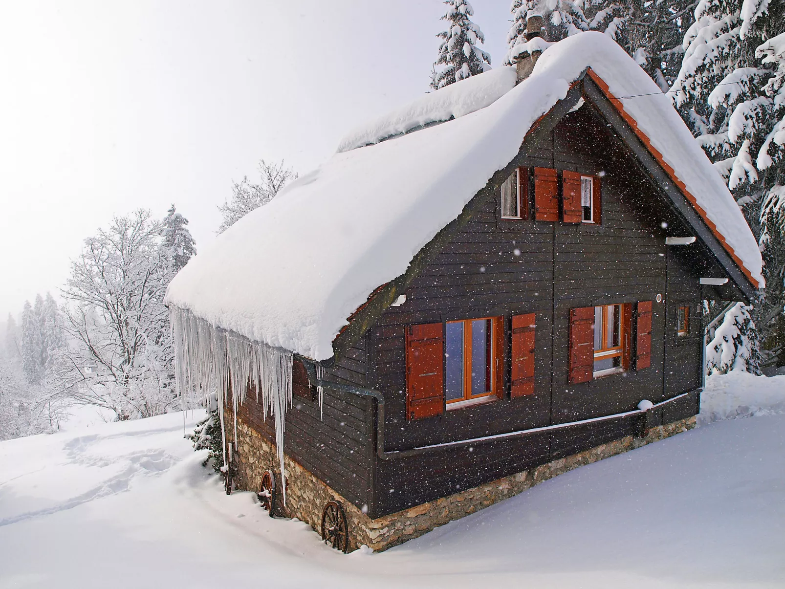 Chalet de la Vue des Alpes-Buiten