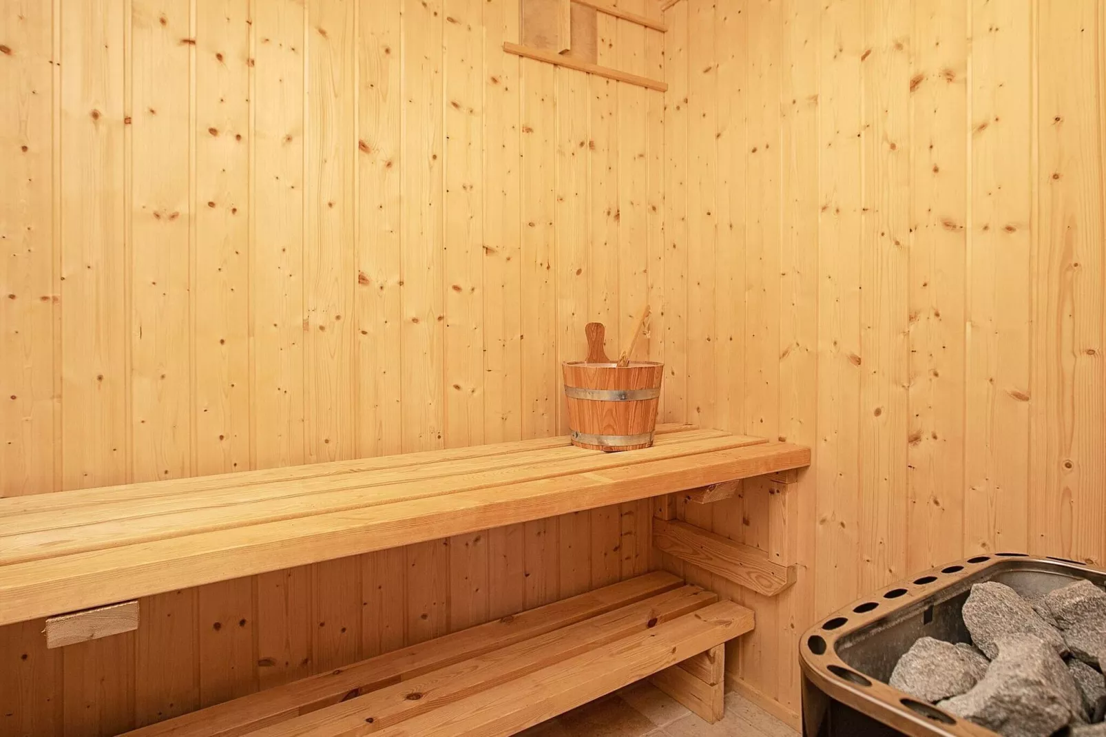 9 persoons vakantie huis in Væggerløse-Sauna