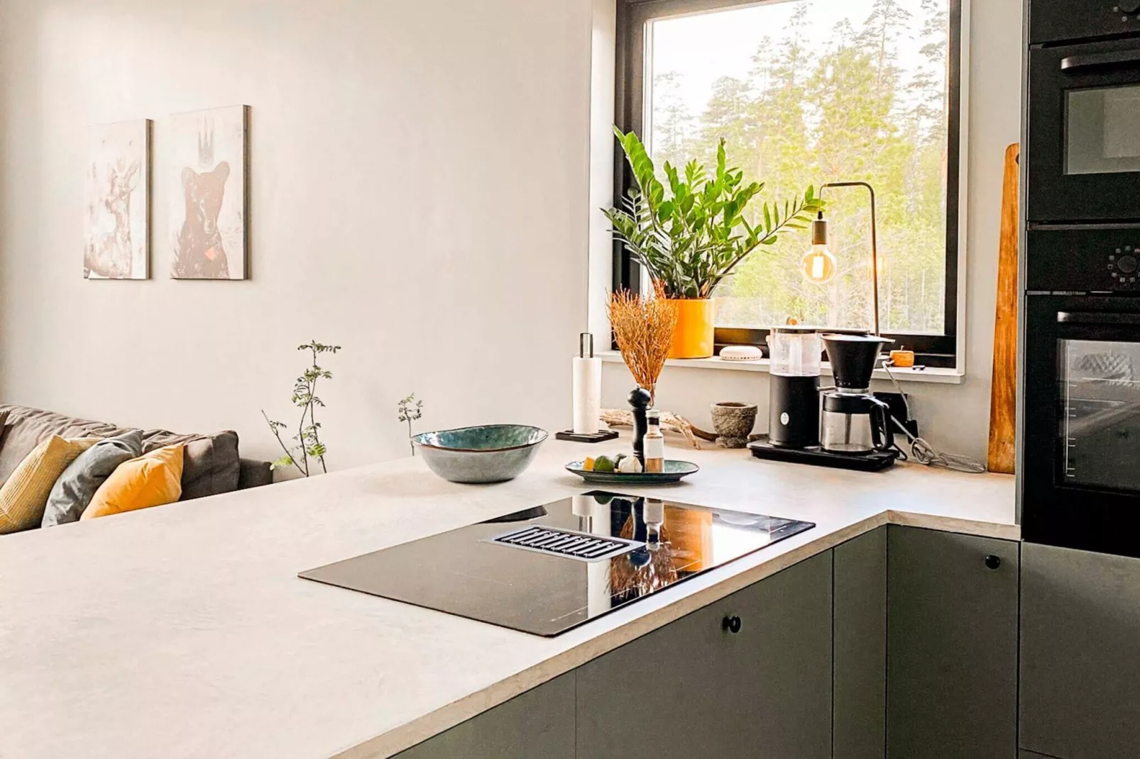 Moderne Lakeside Retreat-By Traum-Binnen