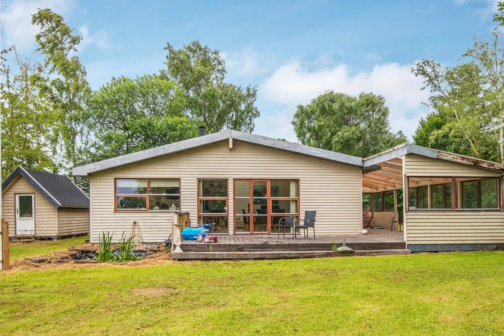 8 persoons vakantie huis in Knebel-Buitenlucht