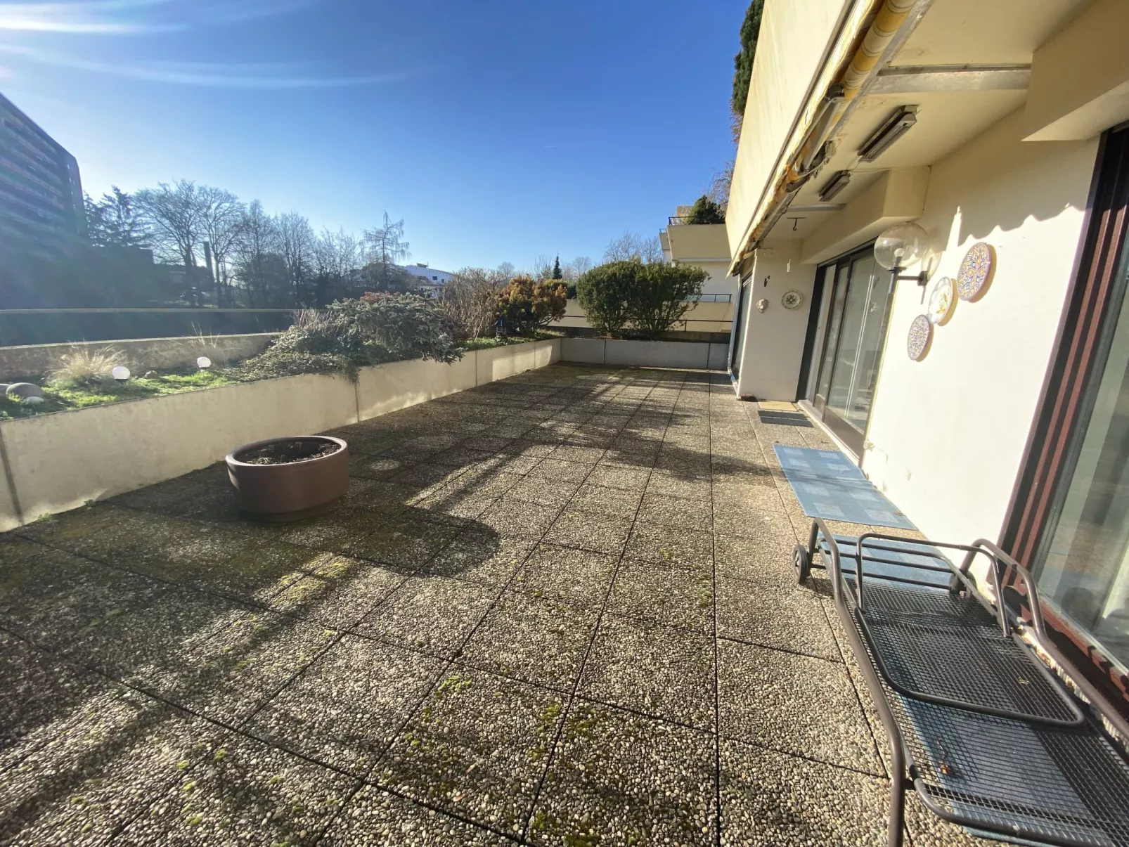 Terrassenwohnung am Kurpark-Buiten