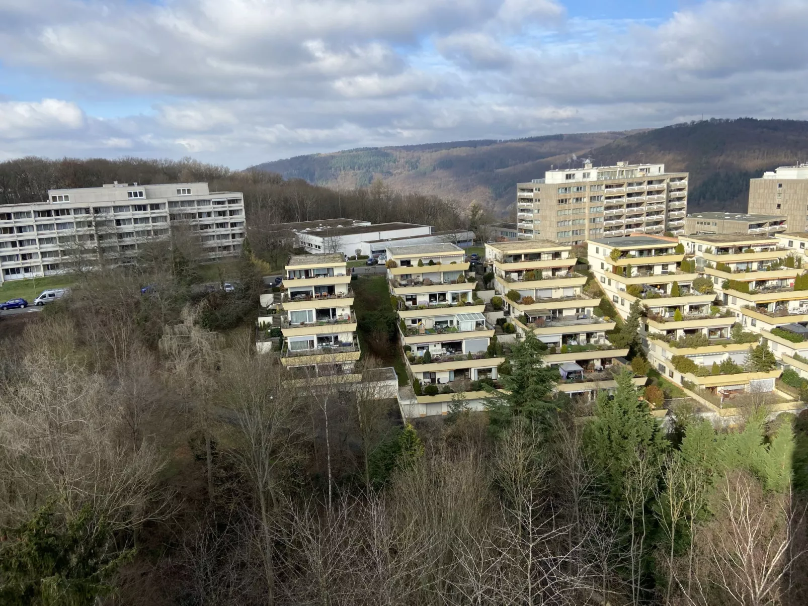 Terrassenwohnung am Kurpark-Buiten