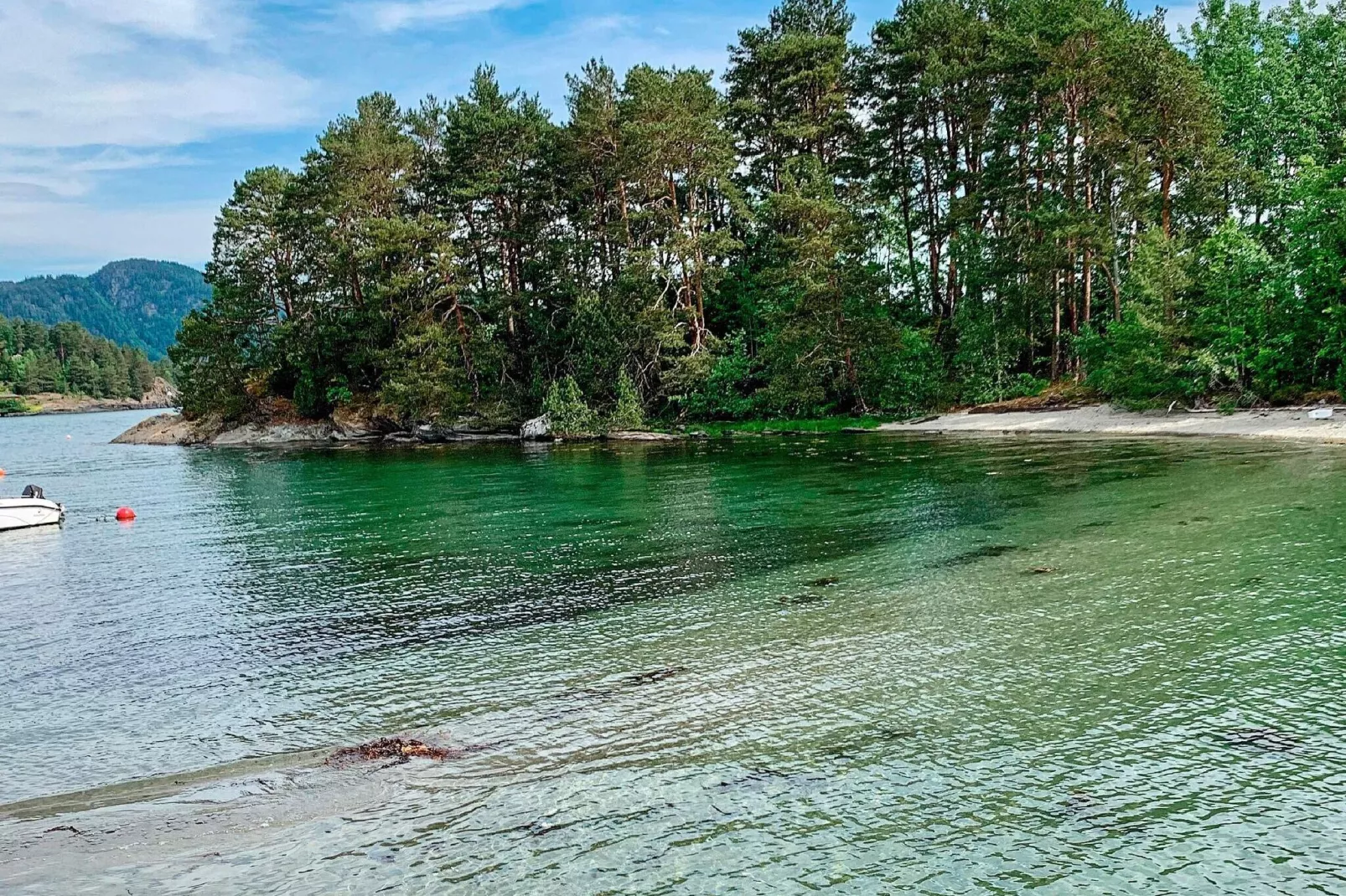 Strandparadijs in Hardangerfjord-By Traum-Buitenlucht
