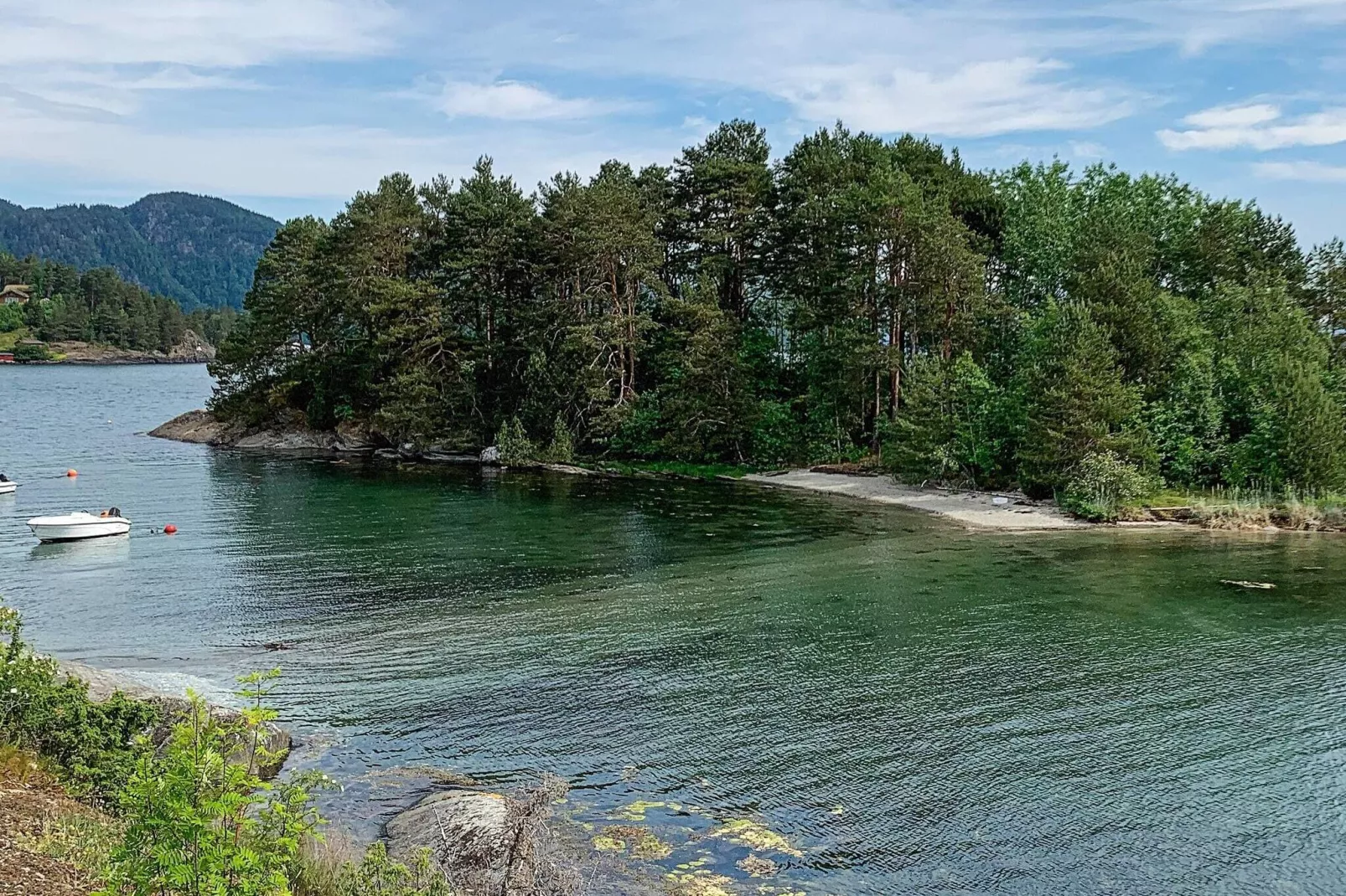 Strandparadijs in Hardangerfjord-By Traum-Buitenlucht