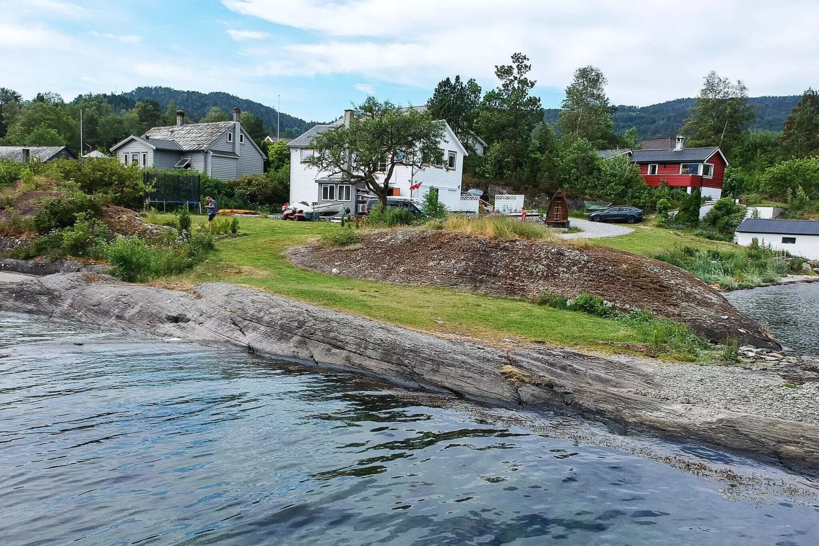 Strandparadijs in Hardangerfjord-By Traum-Buitenlucht