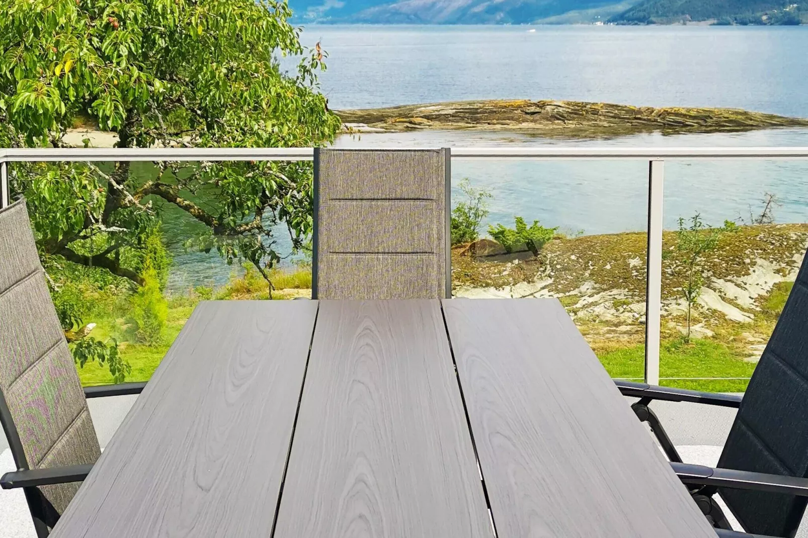 Strandparadijs in Hardangerfjord-By Traum-Buitenlucht