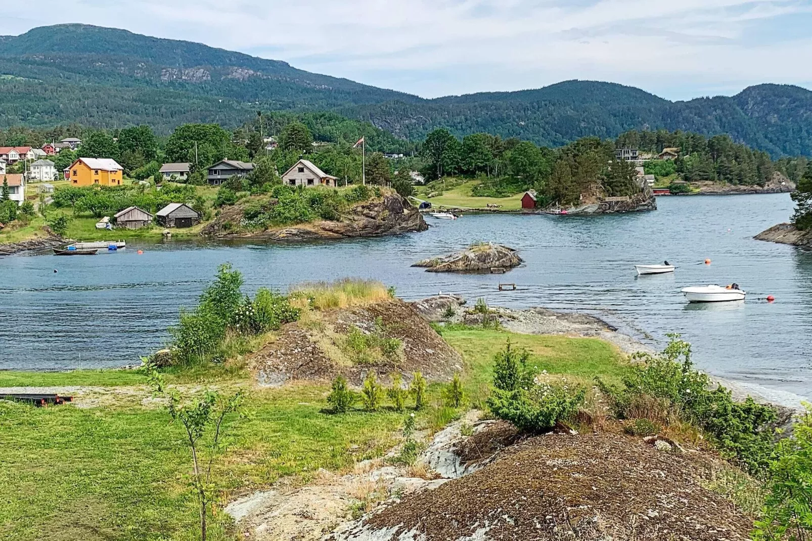 Strandparadijs in Hardangerfjord-By Traum-Buitenlucht