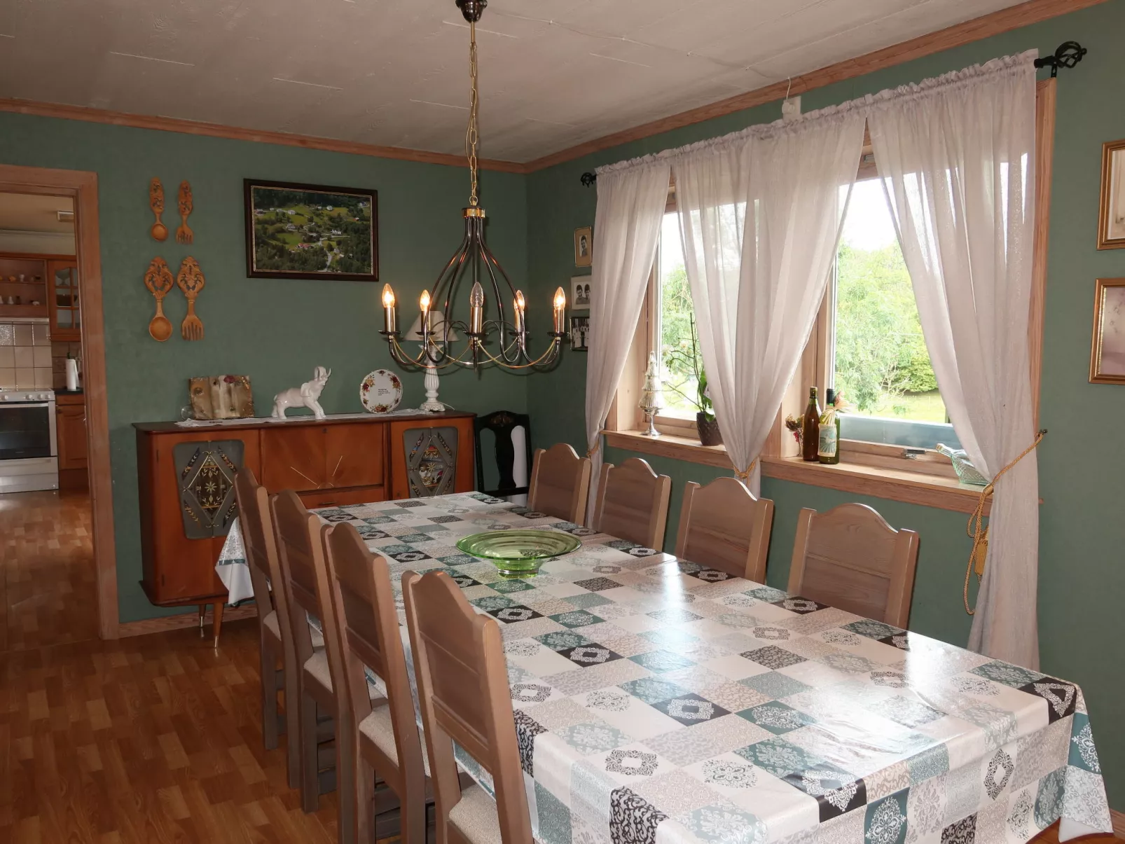 Gule huset-Binnen
