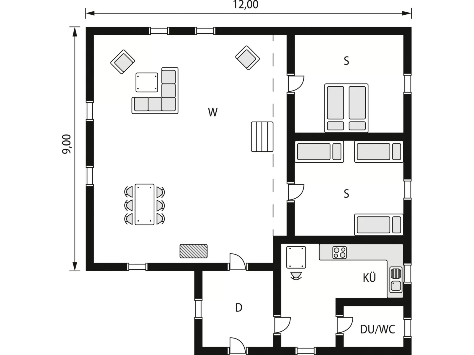 Rødehuset (FJH670)-Binnen