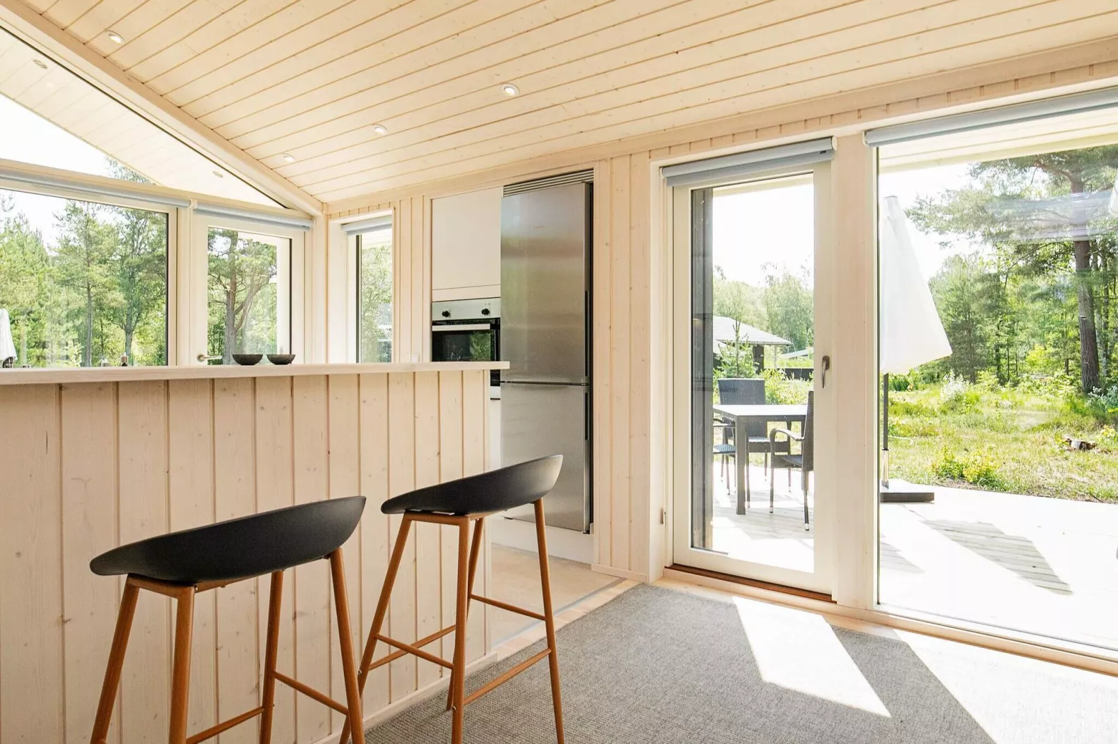 Moderne strandtoevlucht in osterby-By Traum-Binnen