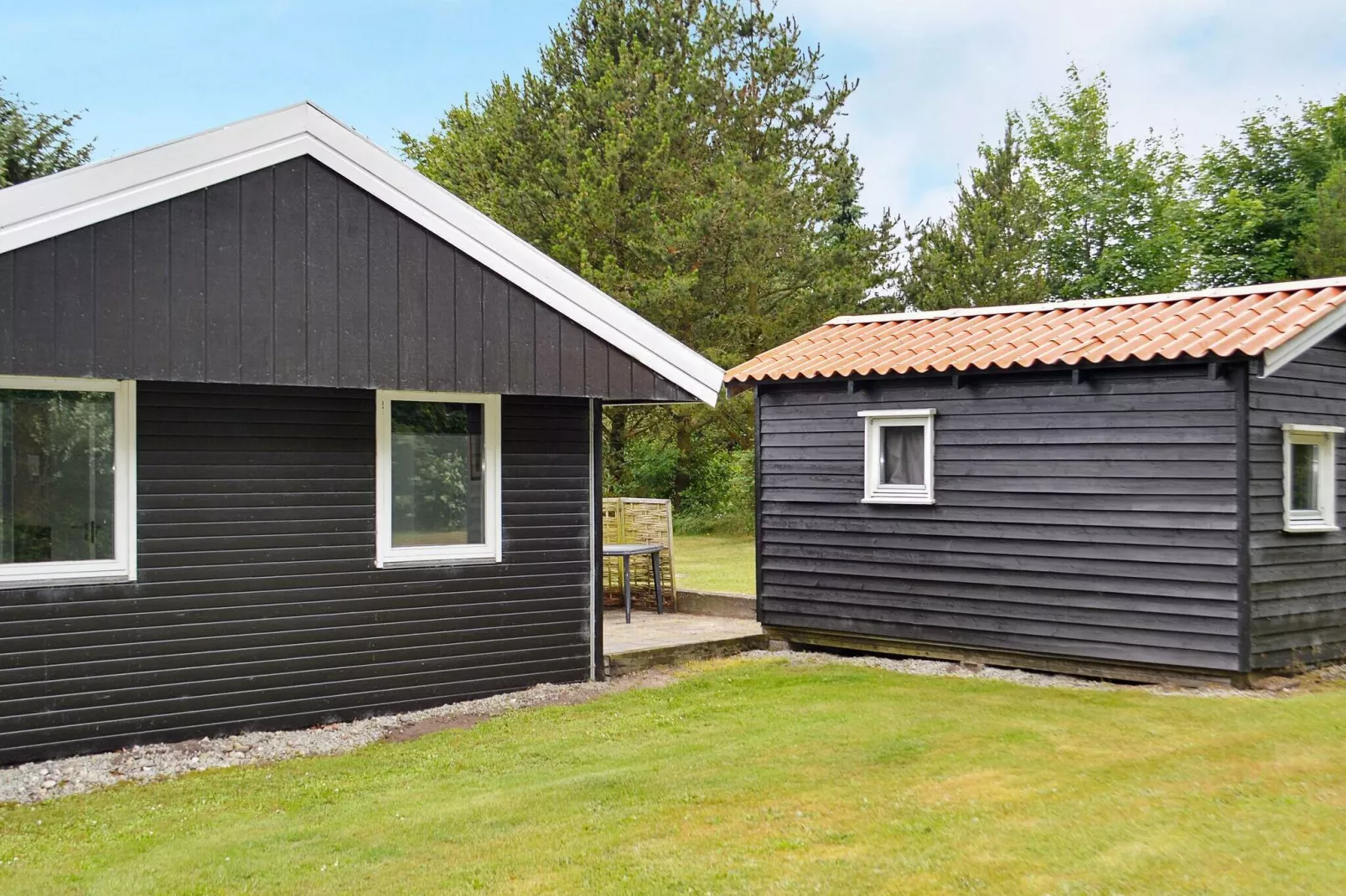 Moderne Cottage-Oase in Arrild-By Traum-Buitenlucht