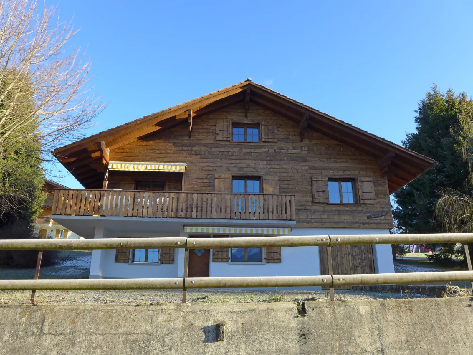 Chalet Clairval-Buiten