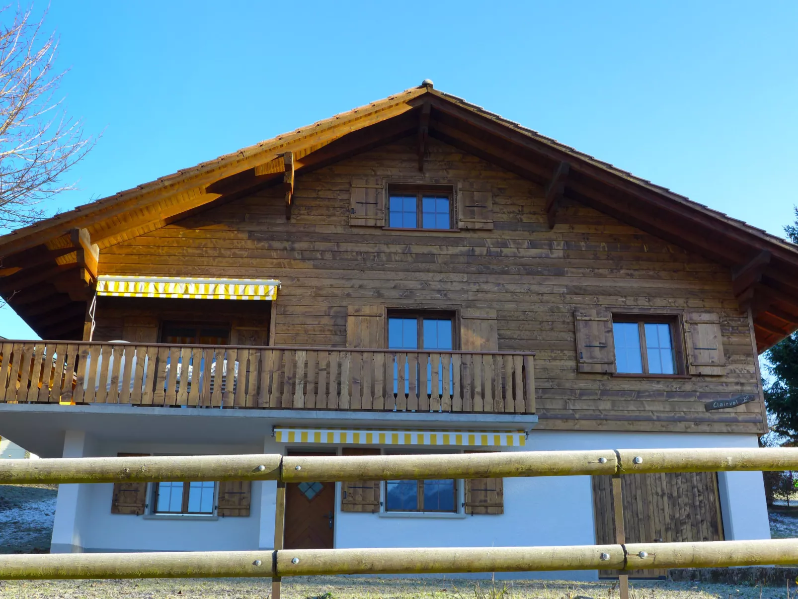 Chalet Clairval-Buiten