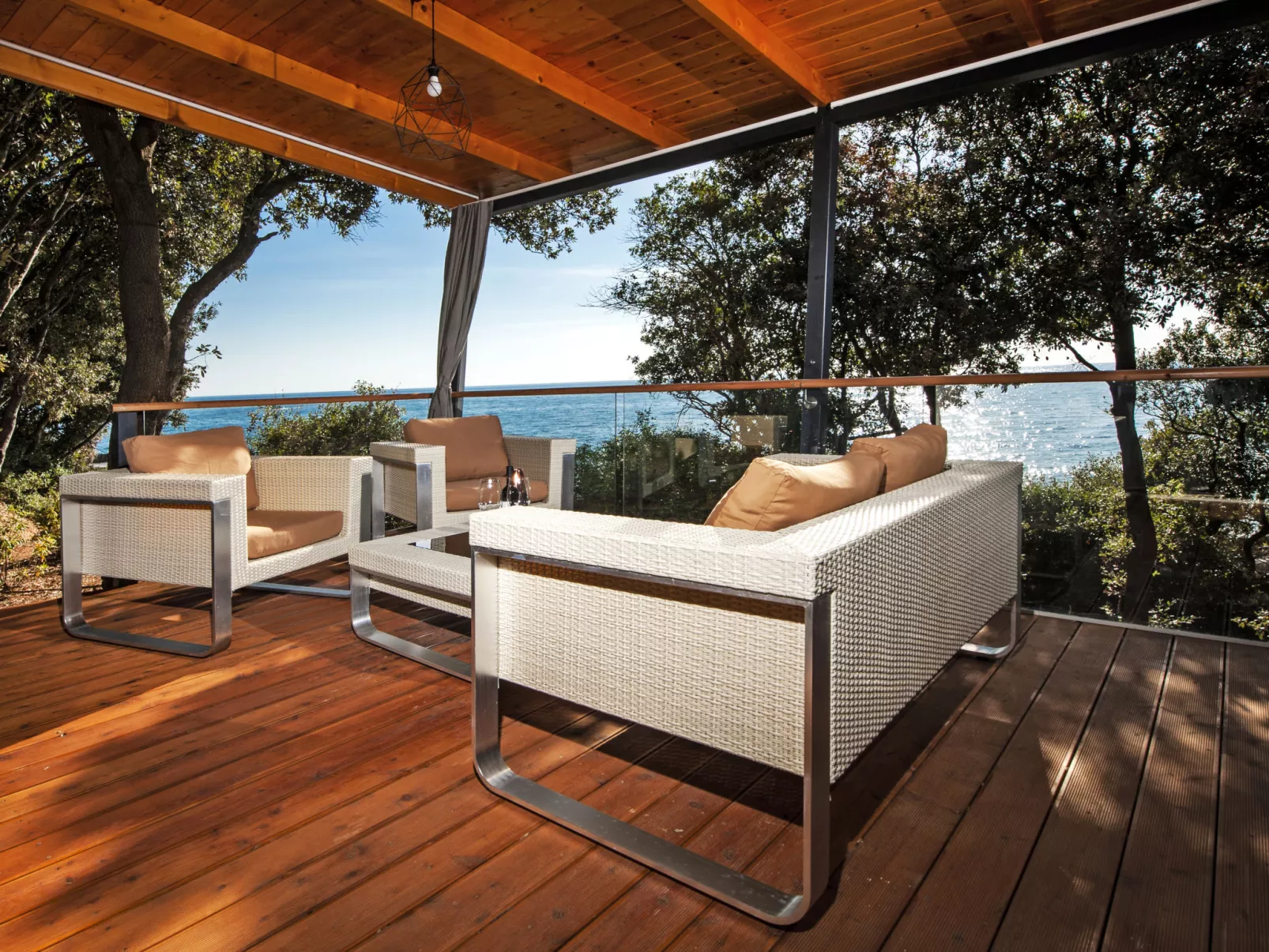 Mobilhome Beach Villa-Binnen