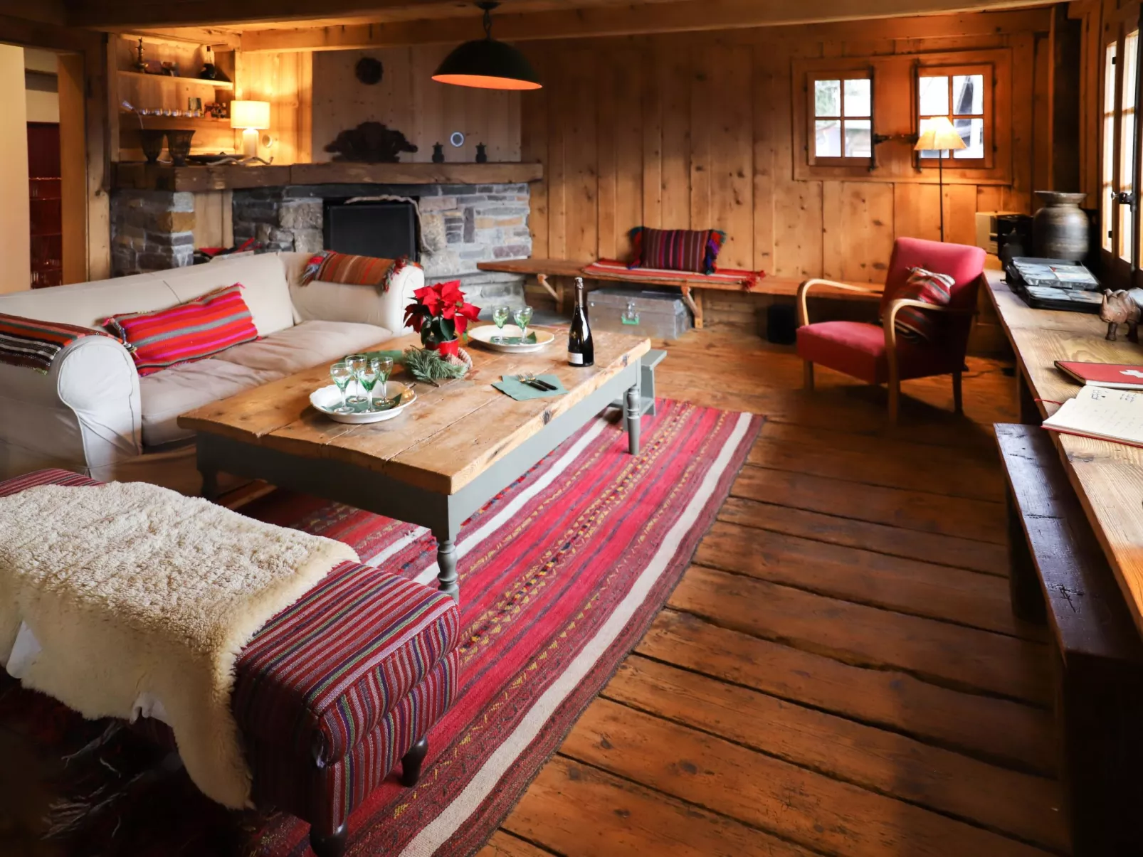Chalet Pierre Fleur-Binnen