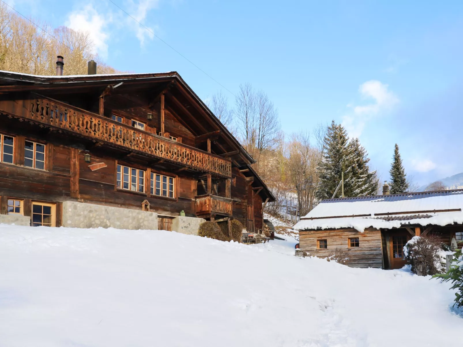 Chalet Pierre Fleur-Buiten