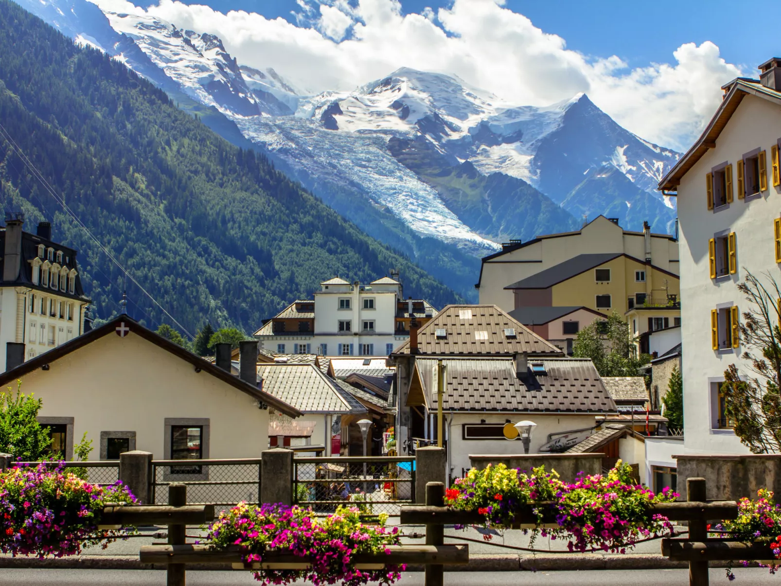 Le Chamois Blanc-Omgeving