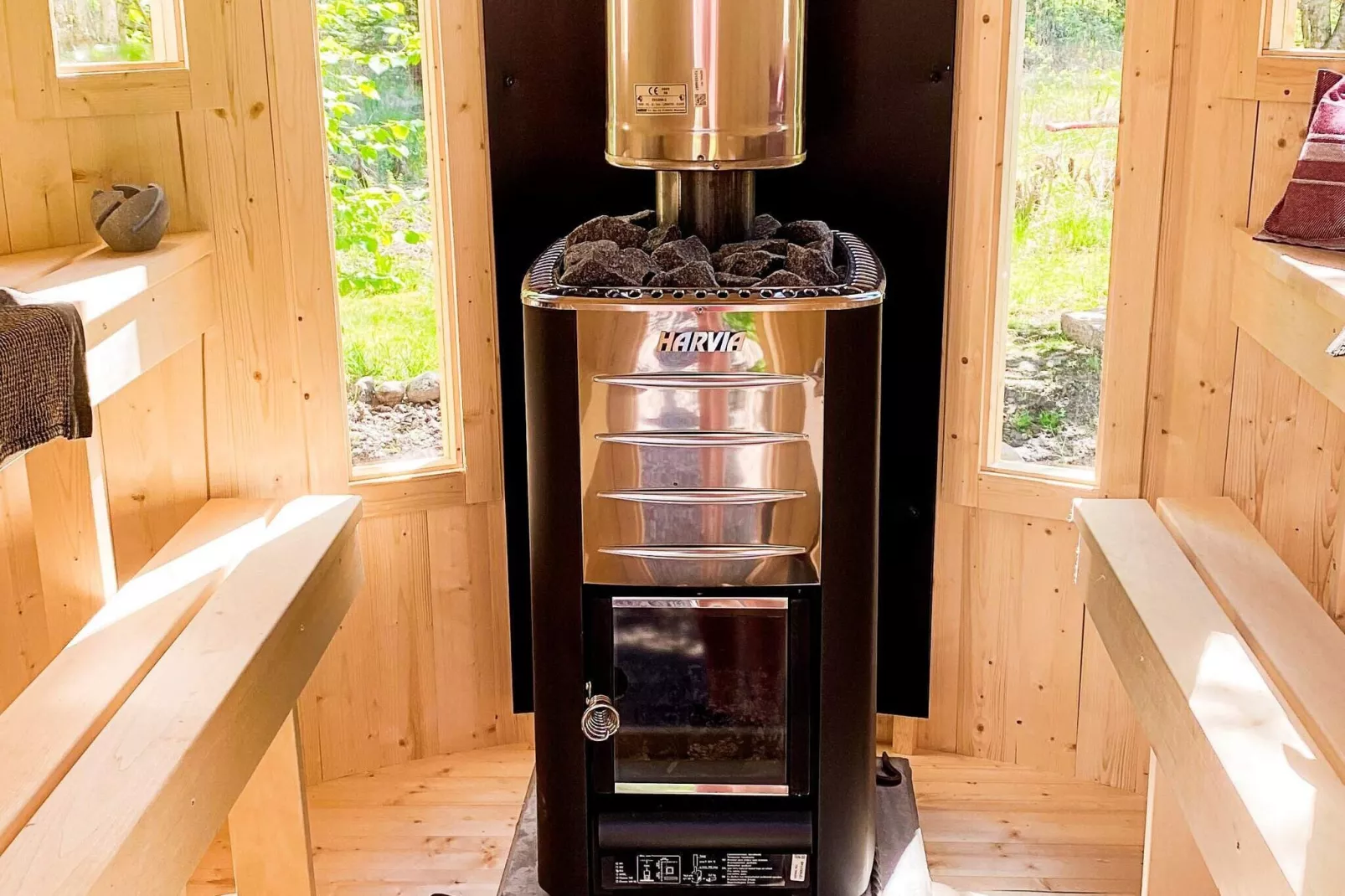 Charmante zomerhut met sauna-By Traum-Sauna