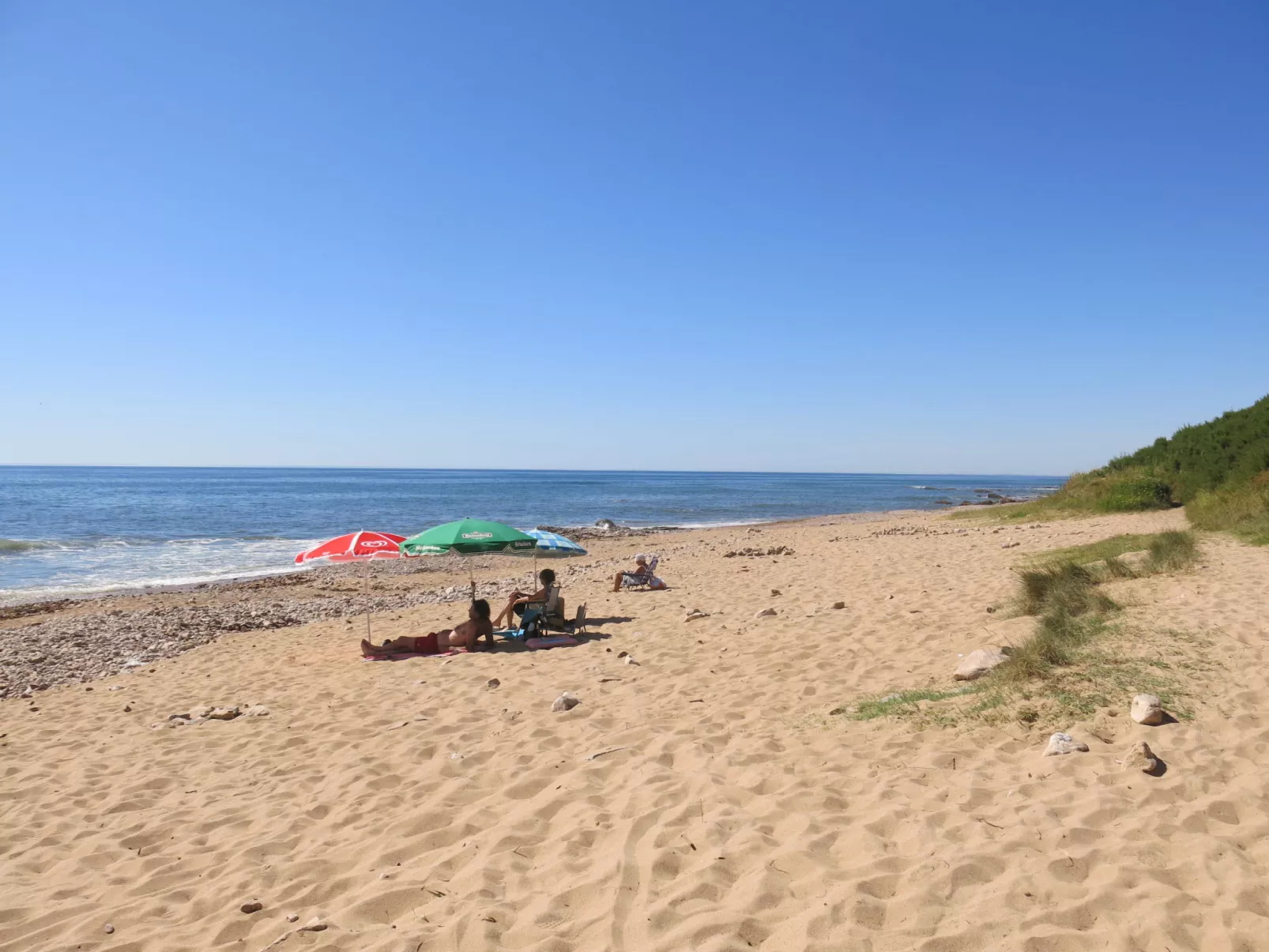 Charme de la plage des Sables-Buiten