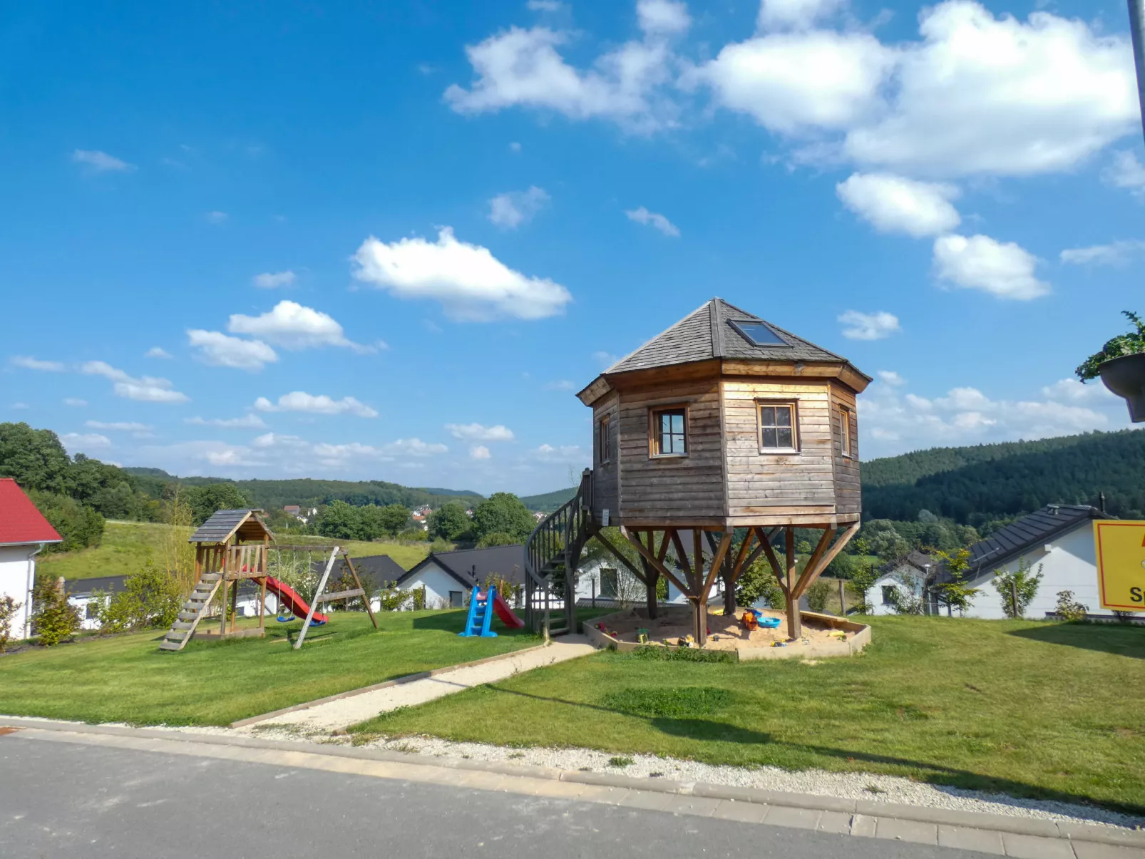 Feriendorf an der Therme Obernsees-Buiten