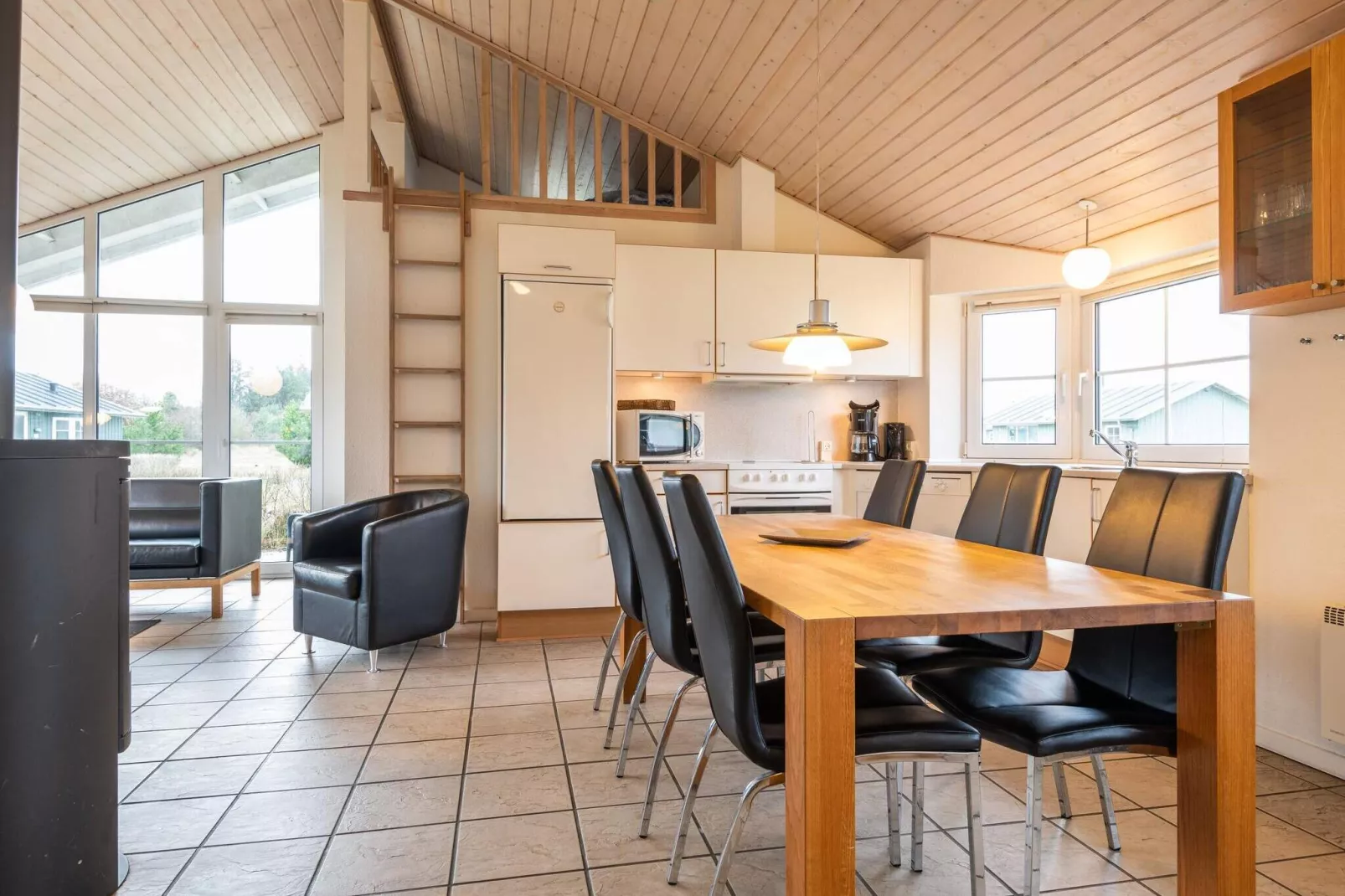 6 persoons vakantie huis in Nørre Nebel - Binnen
