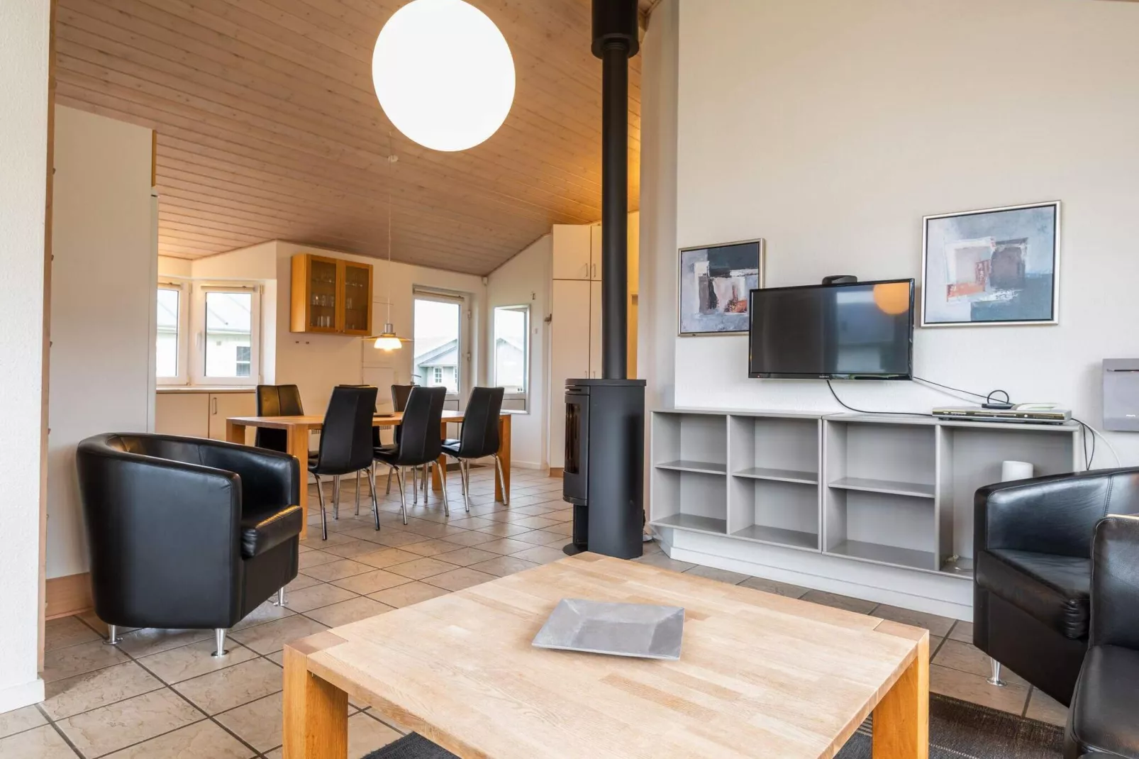 6 persoons vakantie huis in Nørre Nebel - Binnen