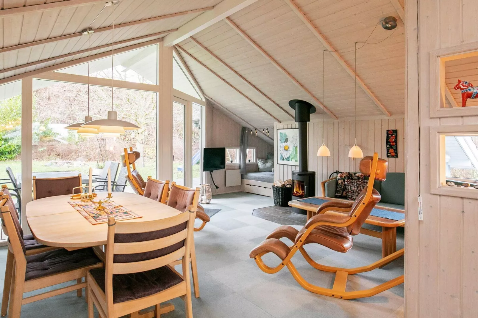 Gezellig huisje in Spodsbjerg-By Traum-Binnen