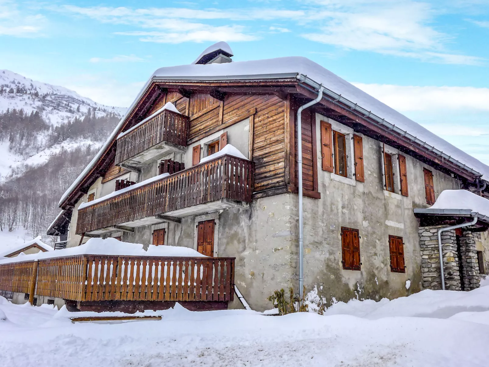 Chalet Le Tour-Buiten