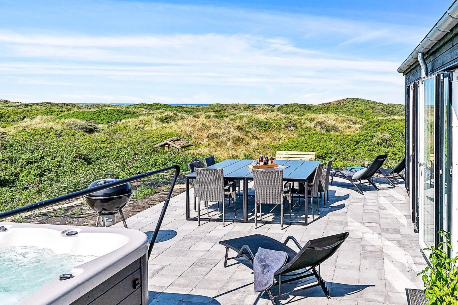 10 persoons vakantie huis in Løkken-Uitzicht